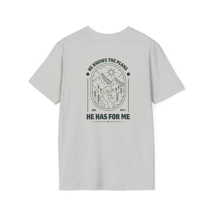 He Knows The Plans Unisex Tee