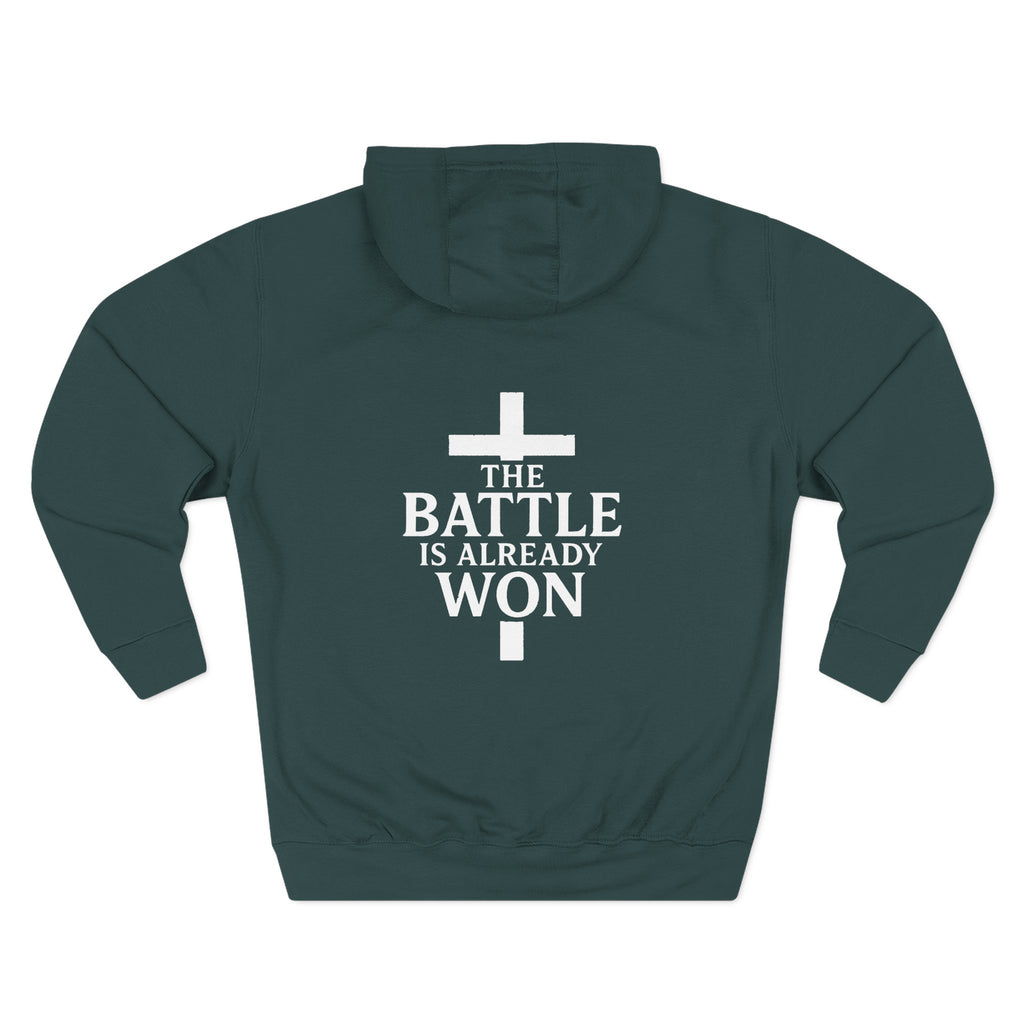 The Battle is Already Won (John 16:33) | Hoodie