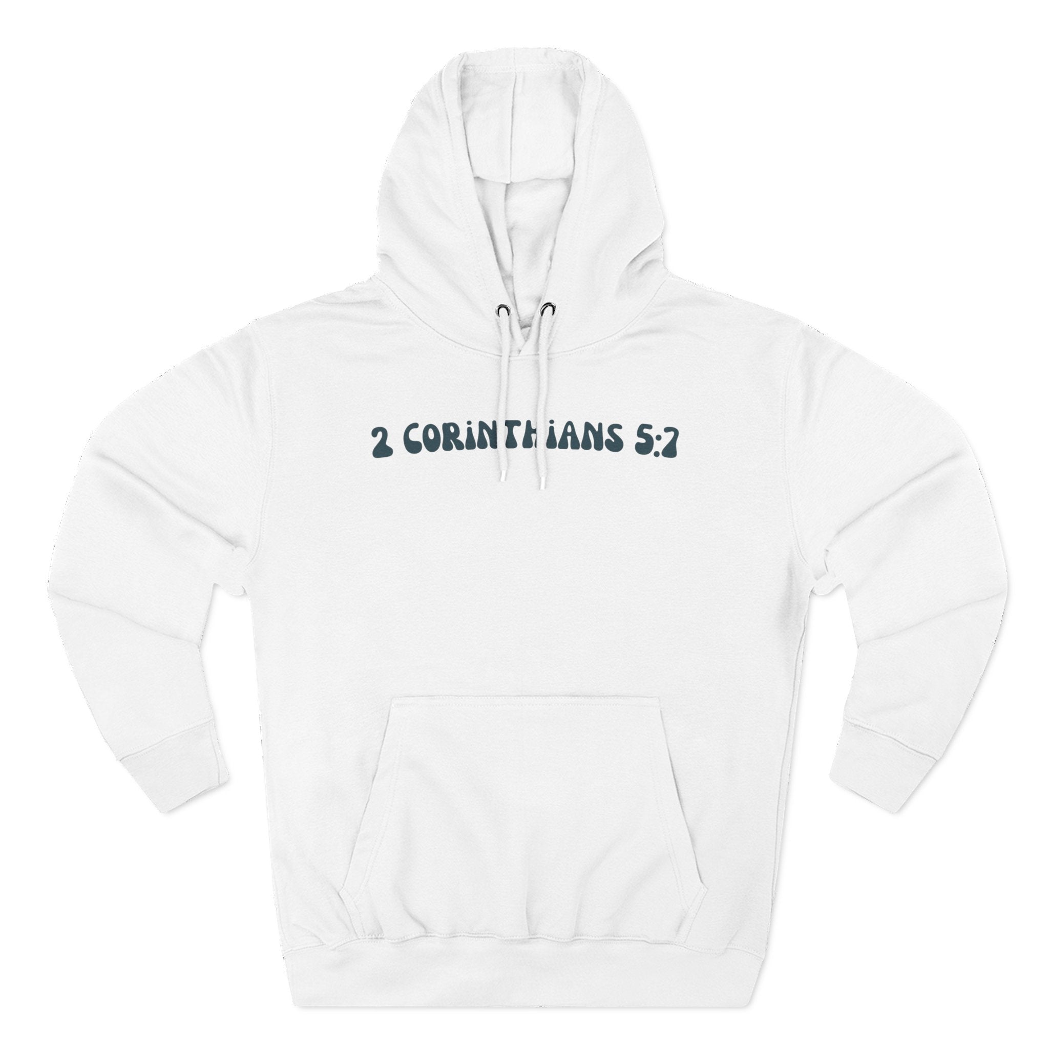 Unisex 2 Corinthians 5:7 Hoodie (Dark Colored)