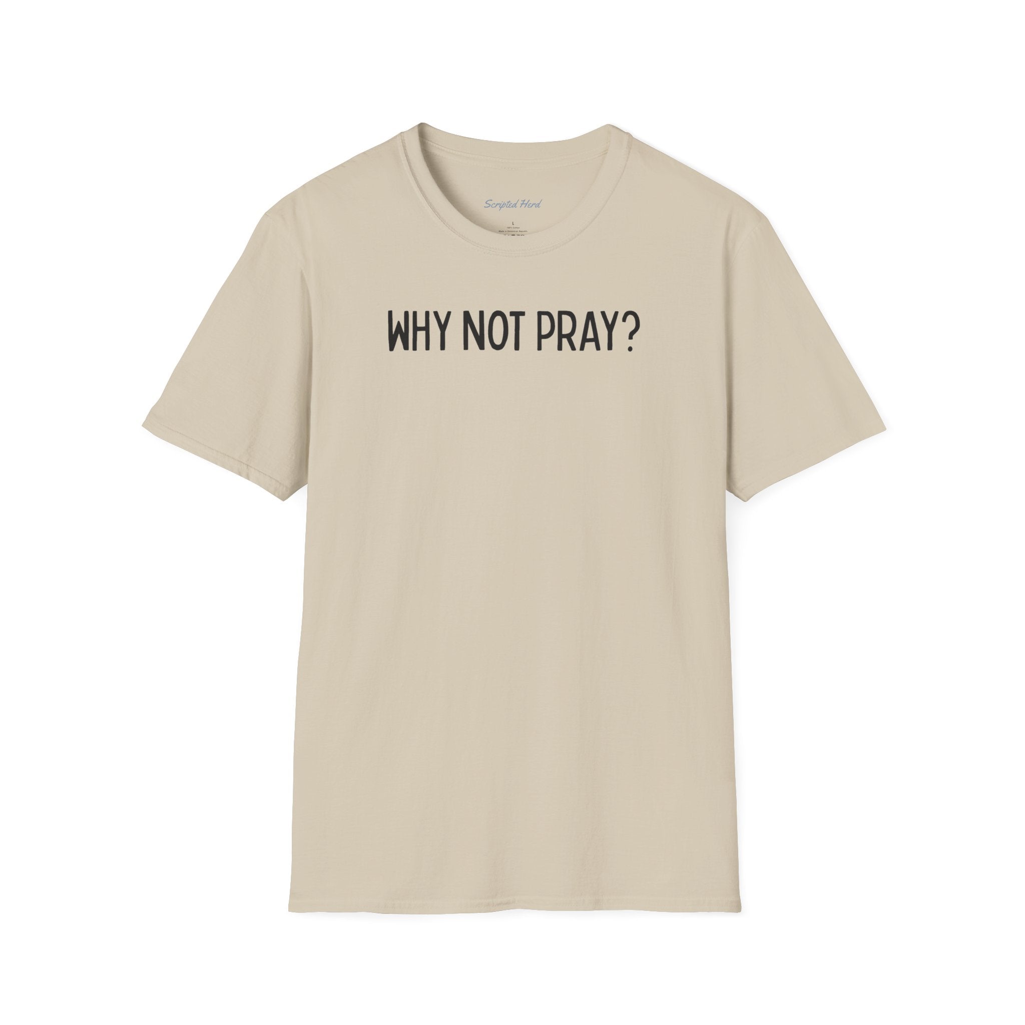 "Why Not Pray" Unisex Tee