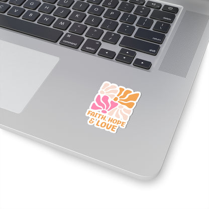 Faith Hope & Love Sticker