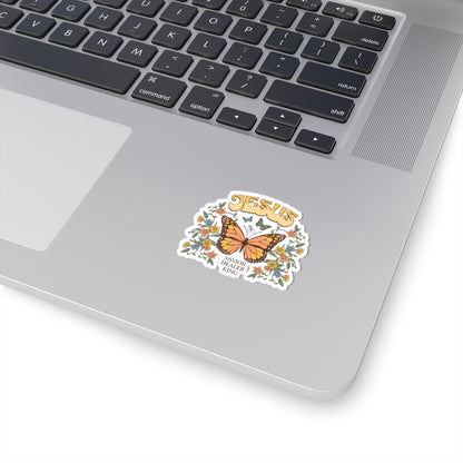 "Savior, Healer, King" Sticker