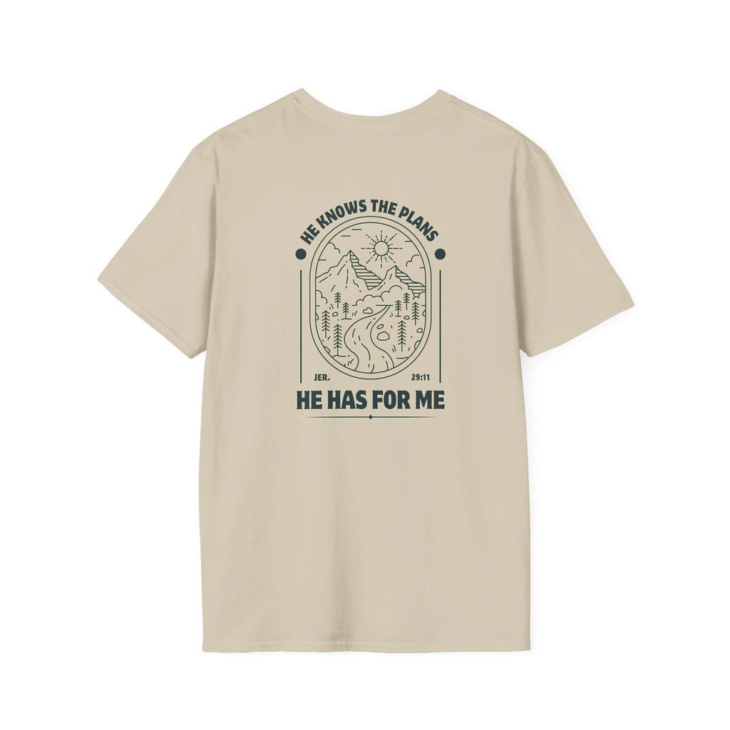 He Knows The Plans | Unisex Tee