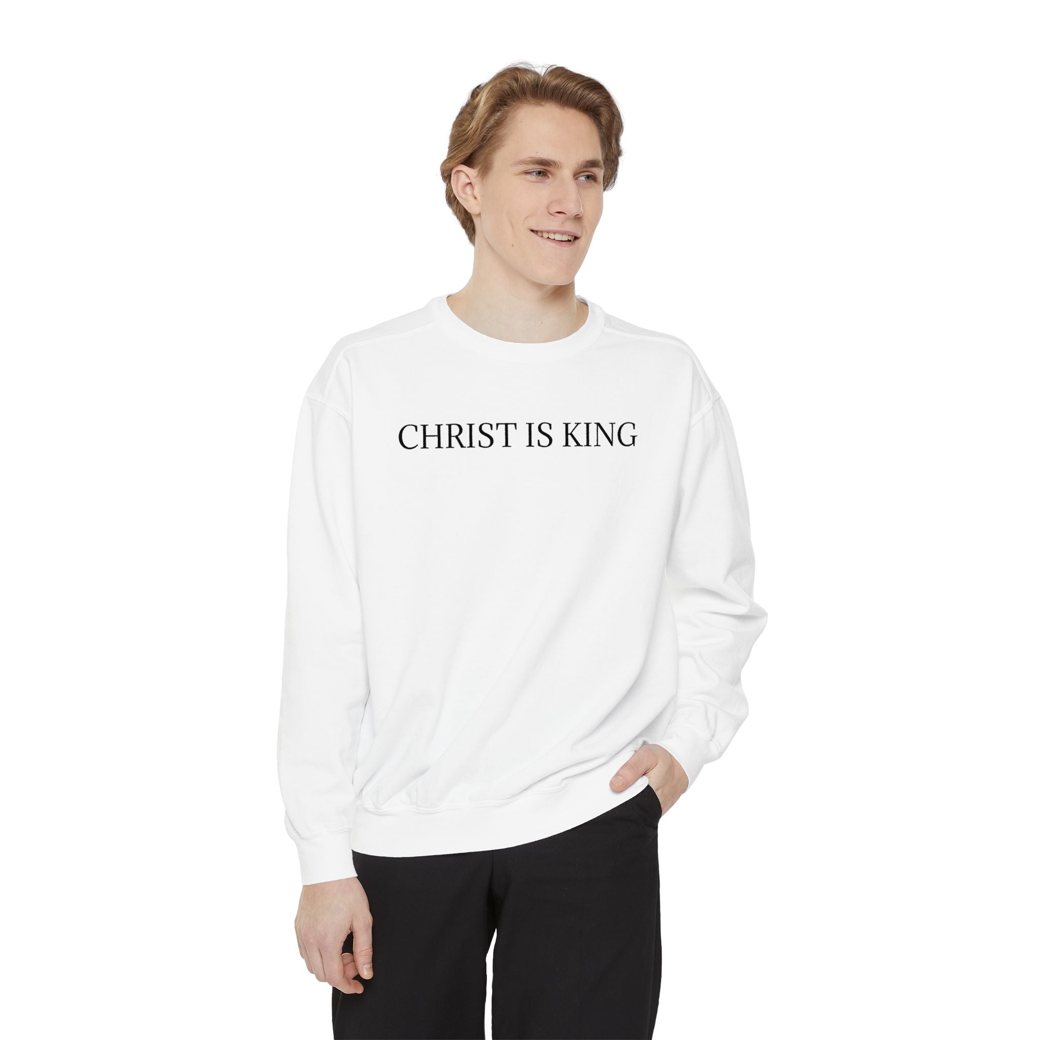 Christ Is King Unisex Crewneck
