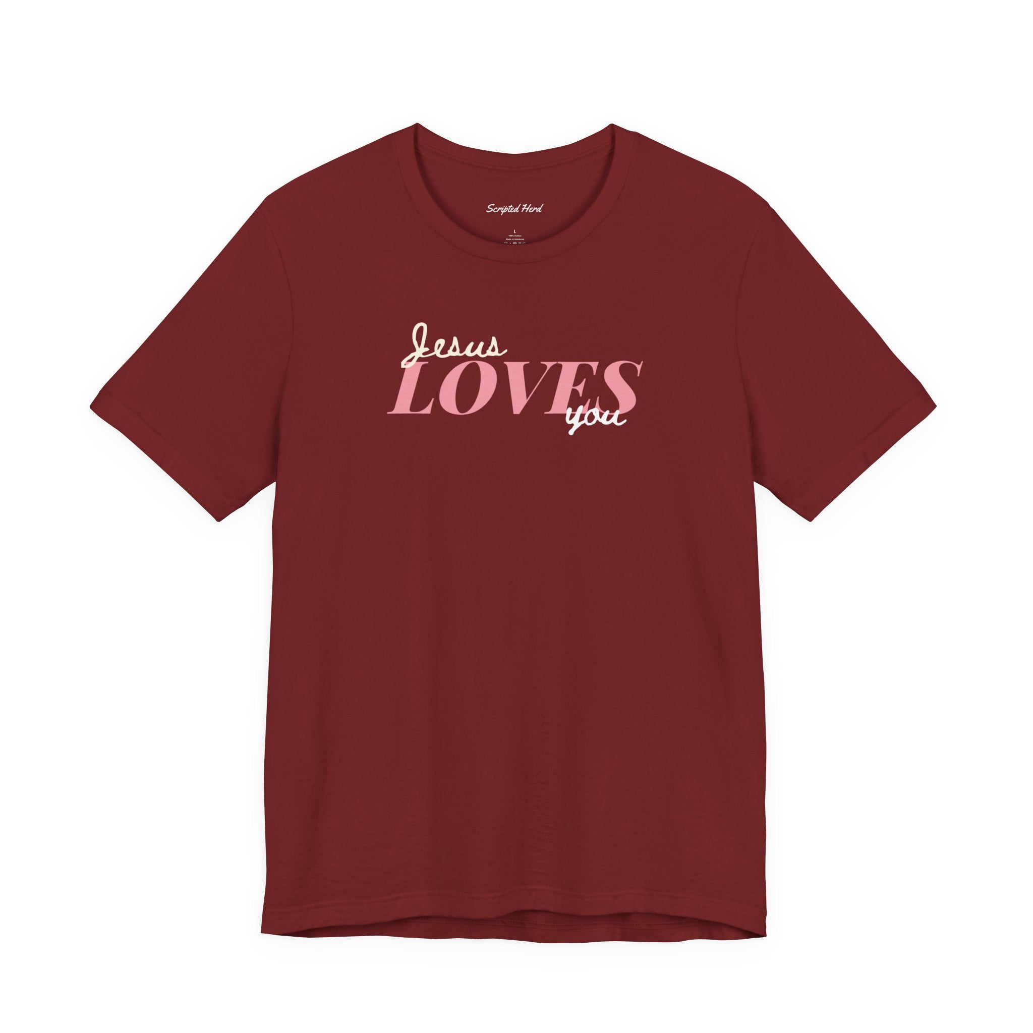 "Jesus Loves You" Women's Tee